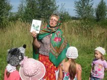 Узнали  много  интересного  от  Бабушки Забавушки